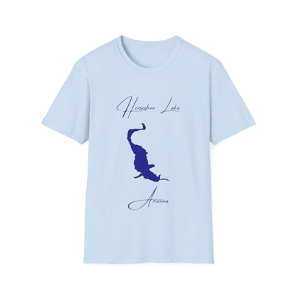 Arizona  Horseshoe  Lake  T-shirt  front  position  view  from  front  light  blue.webp