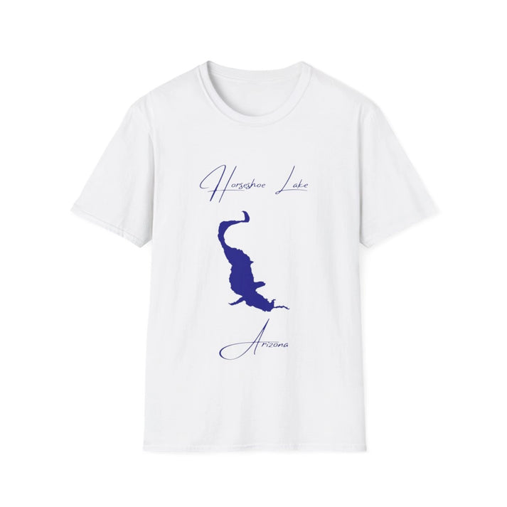 Arizona  Horseshoe  Lake  T-shirt  front  position  view  from  front  white.webp