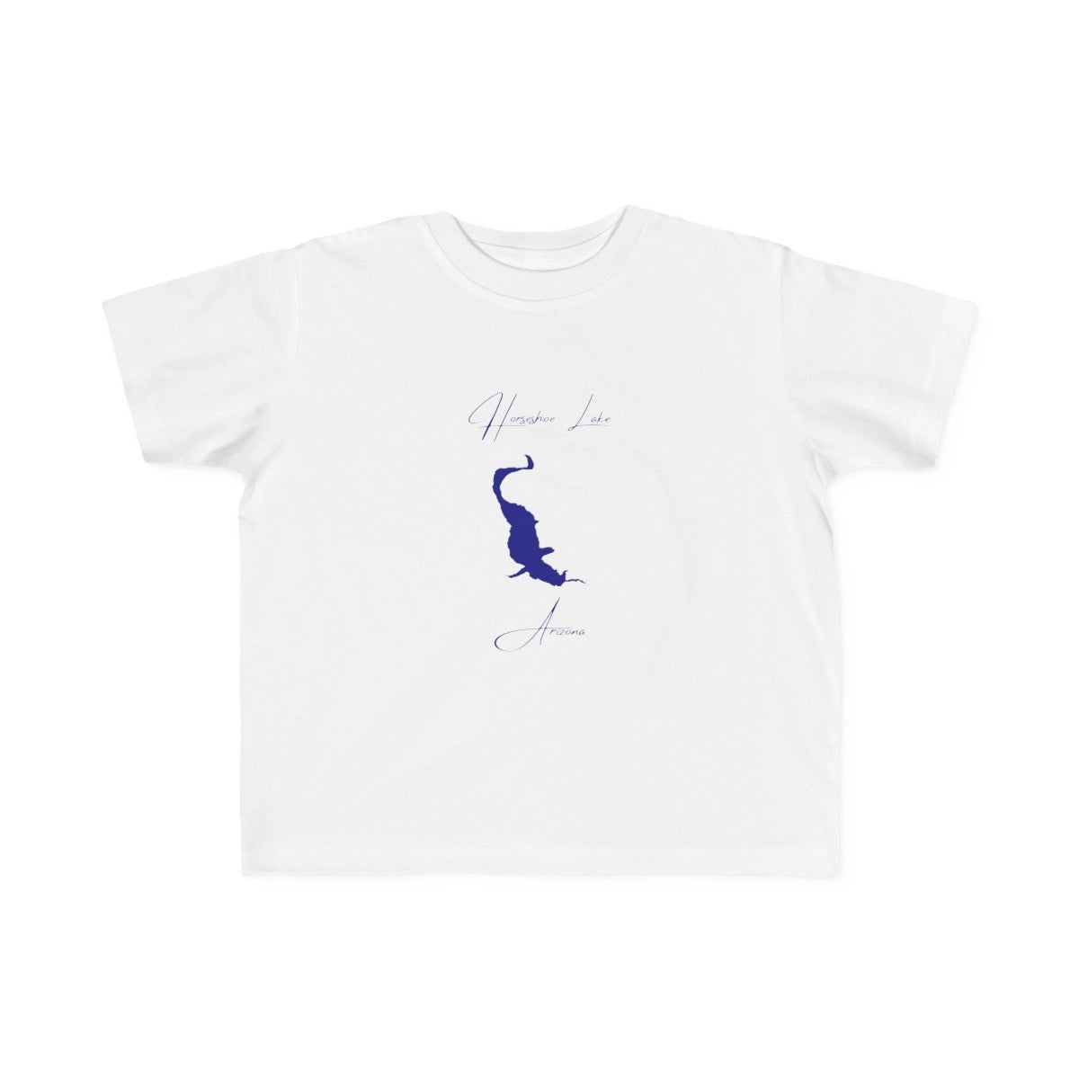 Arizona  Horseshoe  Lake  Toddler  T-shirt  front  position  view  from  front  white.webp