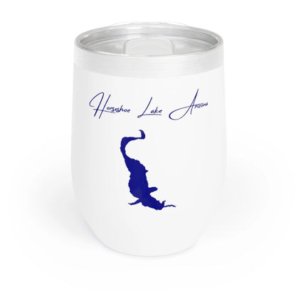 Arizona  Horseshoe  Lake  Wine  Tumbler  front  position  view  from  front  white.webp