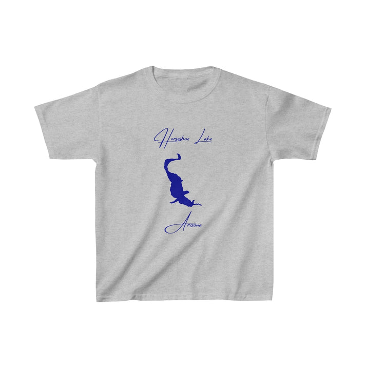 Arizona  Horseshoe  Lake  Youth  T-shirt  front  position  view  from  front  sport  grey.webp
