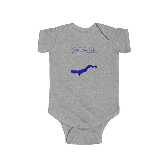 Arizona  Kaibab  Lake  Onesie  front  position  view  from  front  heather.webp