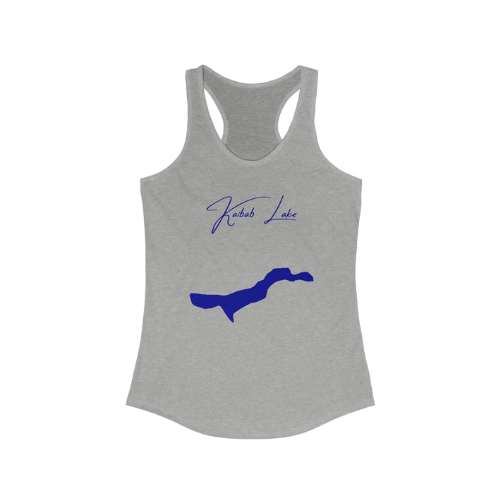 Arizona  Kaibab  Lake  Racerback-Tank  front  position  view  from  front  heather  grey.webp