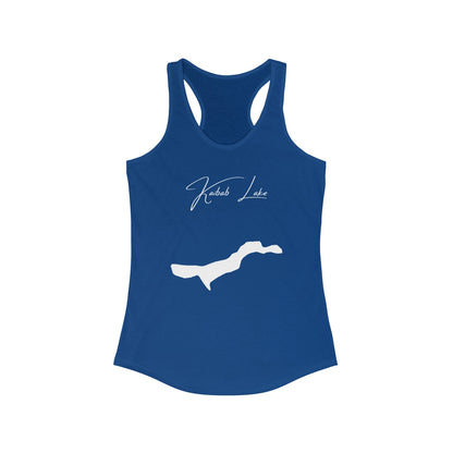 Arizona  Kaibab  Lake  Racerback-Tank  front  position  view  from  front  solid  royal.webp