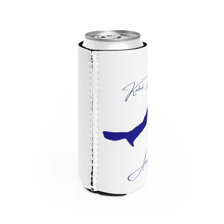 Arizona  Kaibab  Lake  Slim  Can  Koozie  all  position  view  from  right  white.webp