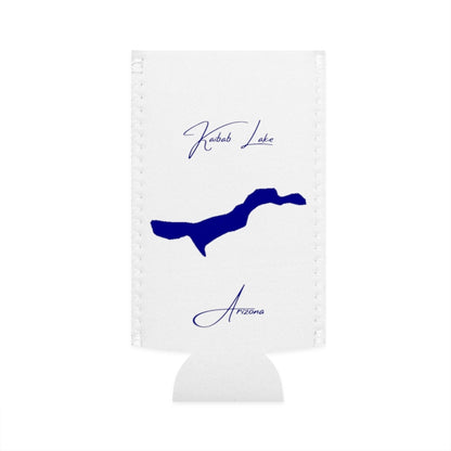 Arizona  Kaibab  Lake  Slim  Can  Koozie  front  position  view  from  flat-front  white.webp