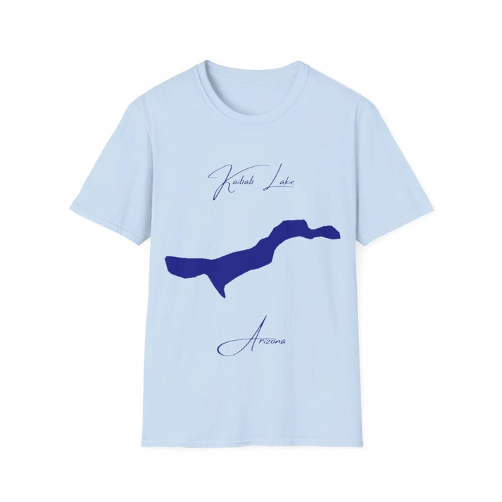 Arizona  Kaibab  Lake  T-shirt  front  position  view  from  front  light  blue.webp