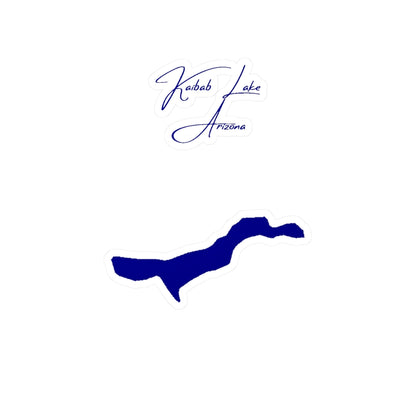 Arizona  Kaibab  Lake  Vinyl  Decal  other  position  view  from  front  4  x  6.webp