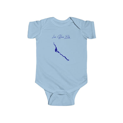 Arizona  Lake  Havasu  Onesie  front  position  view  from  front  light  blue.webp