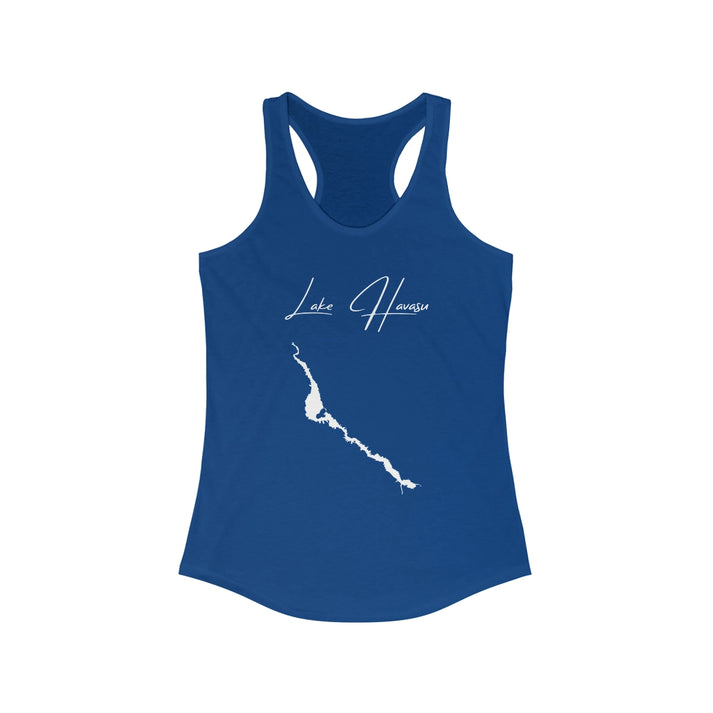 Arizona  Lake  Havasu  Racerback-Tank  front  position  view  from  front  solid  royal.webp
