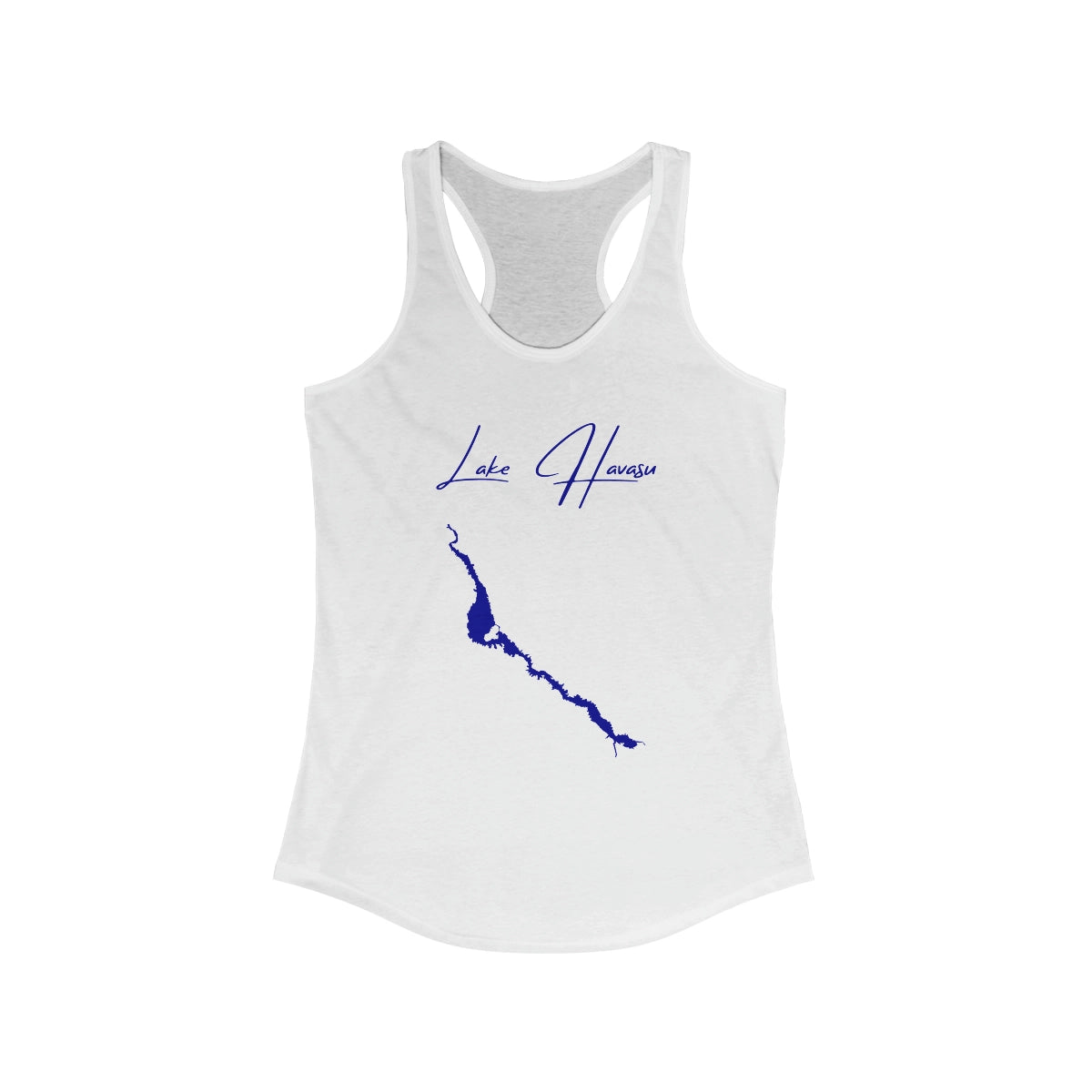 Arizona  Lake  Havasu  Racerback-Tank  front  position  view  from  front  solid  white.webp