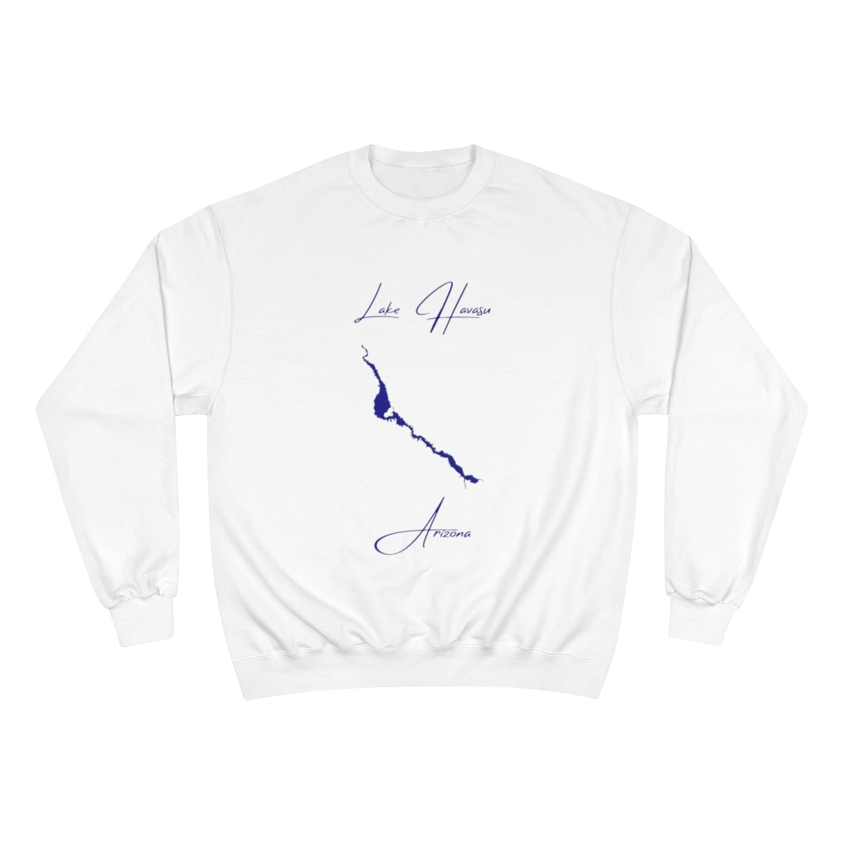 Arizona  Lake  Havasu  Sweatshirt  front  position  view  from  front  white.webp
