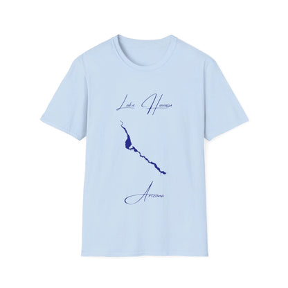 Arizona  Lake  Havasu  T-shirt  front  position  view  from  front  light  blue.webp