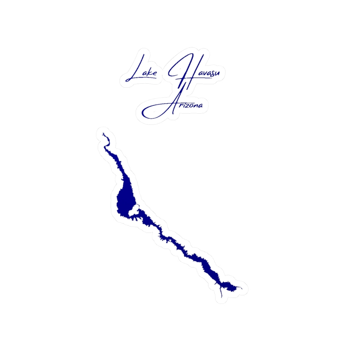 Arizona  Lake  Havasu  Vinyl  Decal  other  position  view  from  front  4  x  6.webp