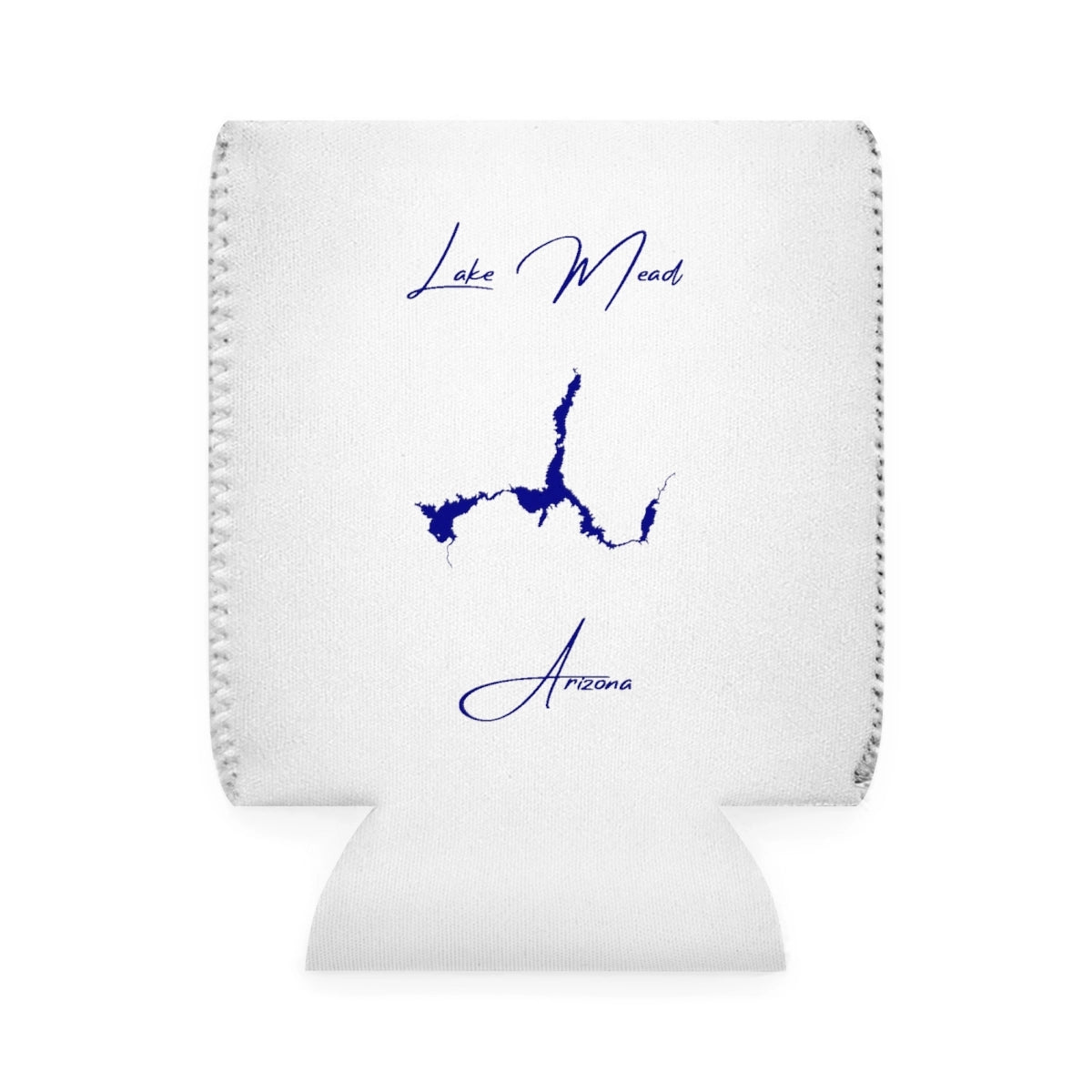 Arizona  Lake  Mead  Can  Koozie  front  position  view  from  front-1  white.webp