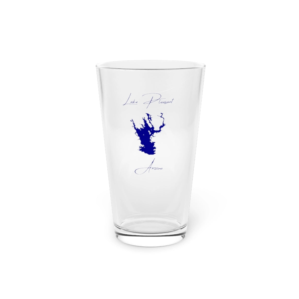 Arizona  Lake  Pleasant  16oz  Pint  Glass  front  position  view  from  front  16oz.webp