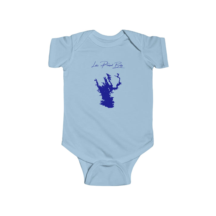 Arizona  Lake  Pleasant  Onesie  front  position  view  from  front  light  blue.webp