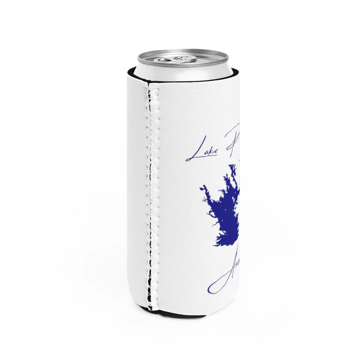 Arizona  Lake  Pleasant  Slim  Can  Koozie  all  position  view  from  right  white.webp