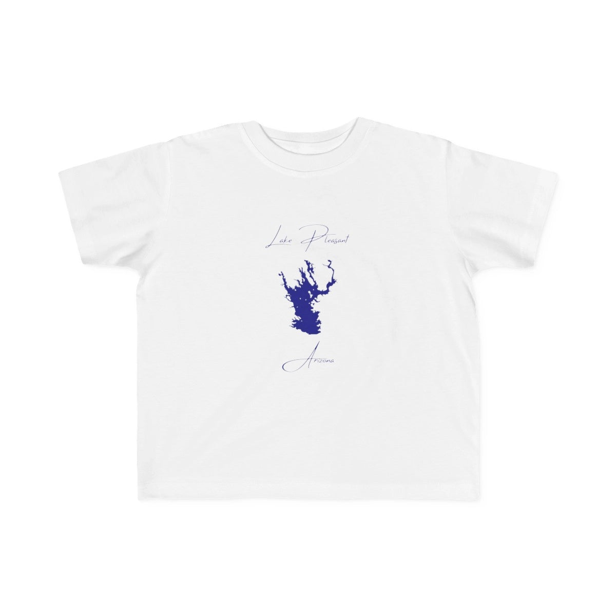 Arizona  Lake  Pleasant  Toddler  T-shirt  front  position  view  from  front  white.webp