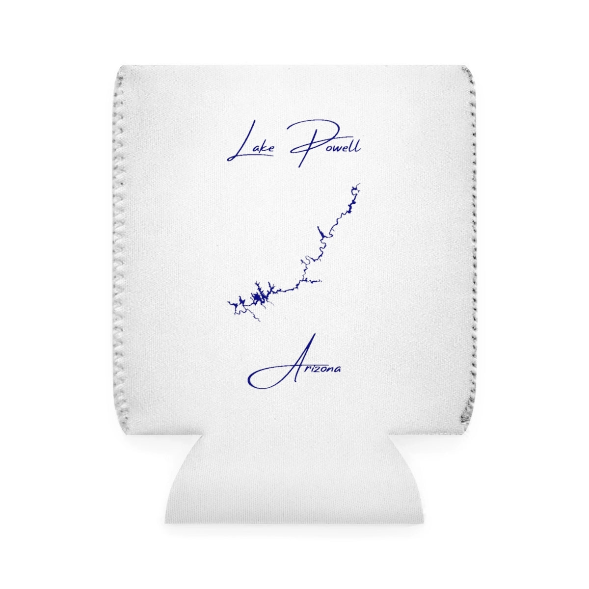 Arizona  Lake  Powell  Can  Koozie  front  position  view  from  front-1  white.webp