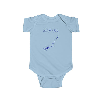 Arizona  Lake  Powell  Onesie  front  position  view  from  front  light  blue.webp