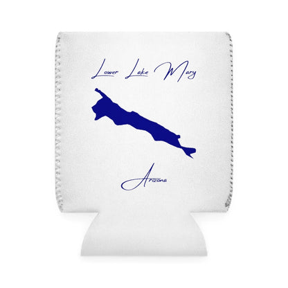 Arizona  Lower  Lake  Mary  Can  Koozie  front  position  view  from  front-1  white.webp