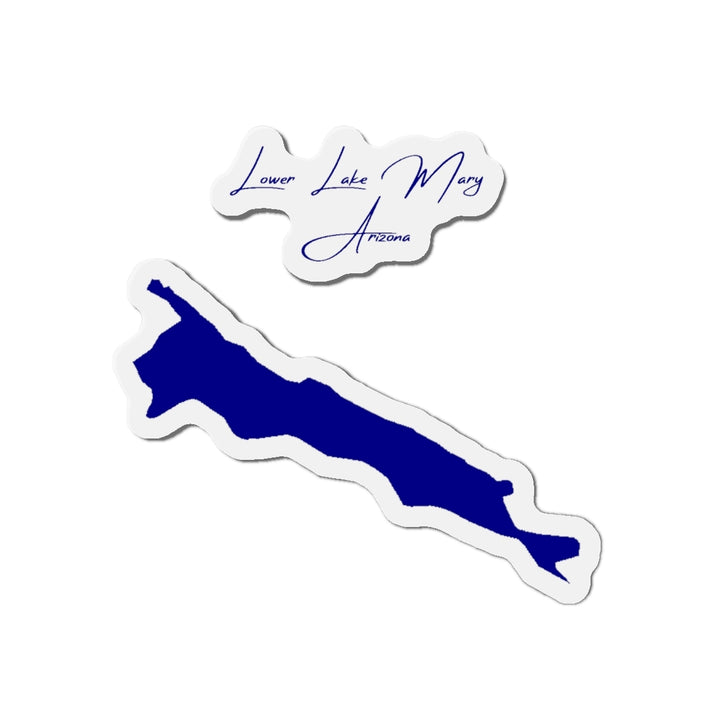 Arizona  Lower  Lake  Mary  Die  Cut  Magnet  front  position  view  from  front  4  x  4.webp