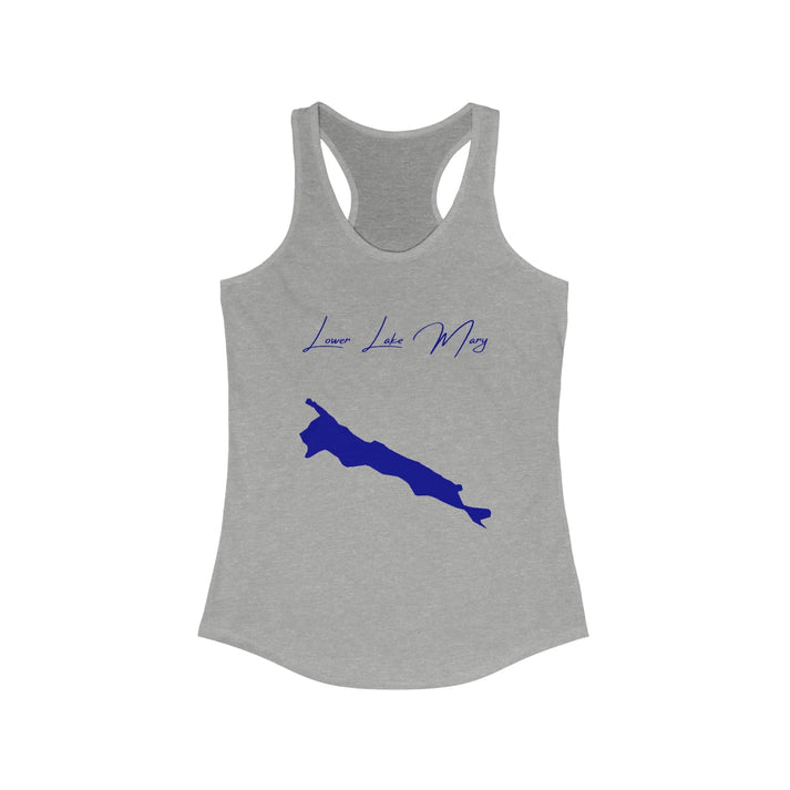 Arizona  Lower  Lake  Mary  Racerback-Tank  front  position  view  from  front  heather  grey.webp