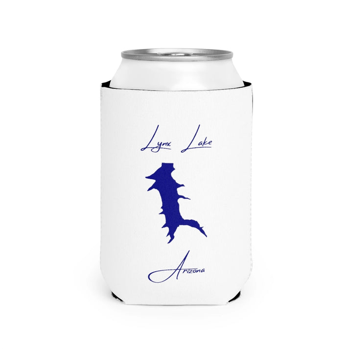 Arizona  Lynx  Lake  Can  Koozie  front  position  view  from  front-2  white.webp