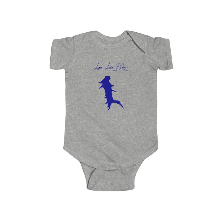 Arizona  Lynx  Lake  Onesie  front  position  view  from  front  heather.webp