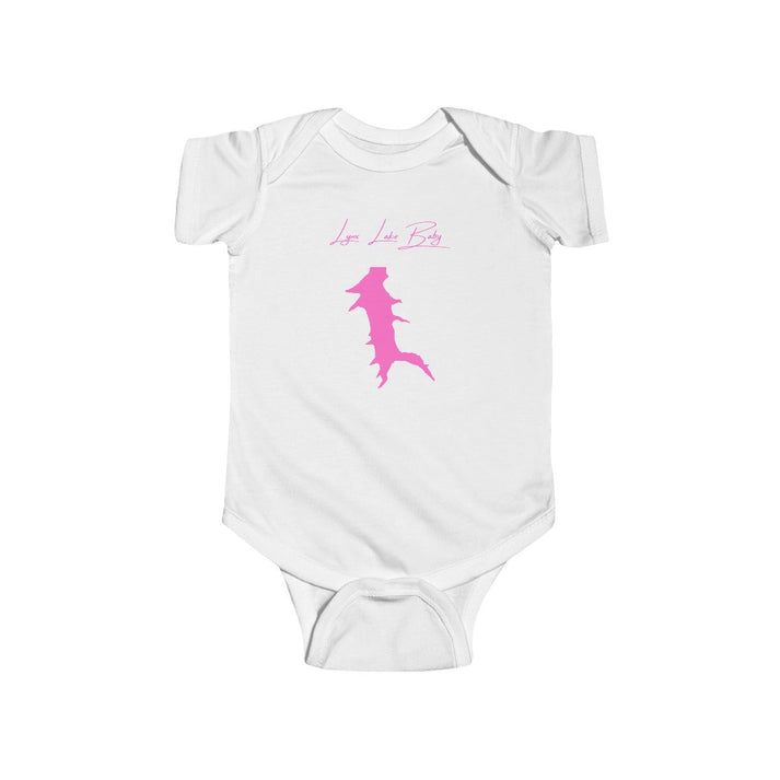 Arizona  Lynx  Lake  Onesie  front  position  view  from  front  white.webp