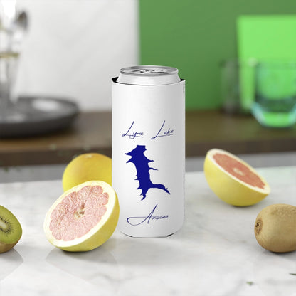 Arizona  Lynx  Lake  Slim  Can  Koozie  front  position  view  from  context-2  white.webp