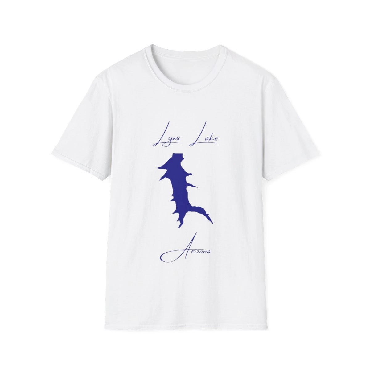 Arizona  Lynx  Lake  T-shirt  front  position  view  from  front  white.webp
