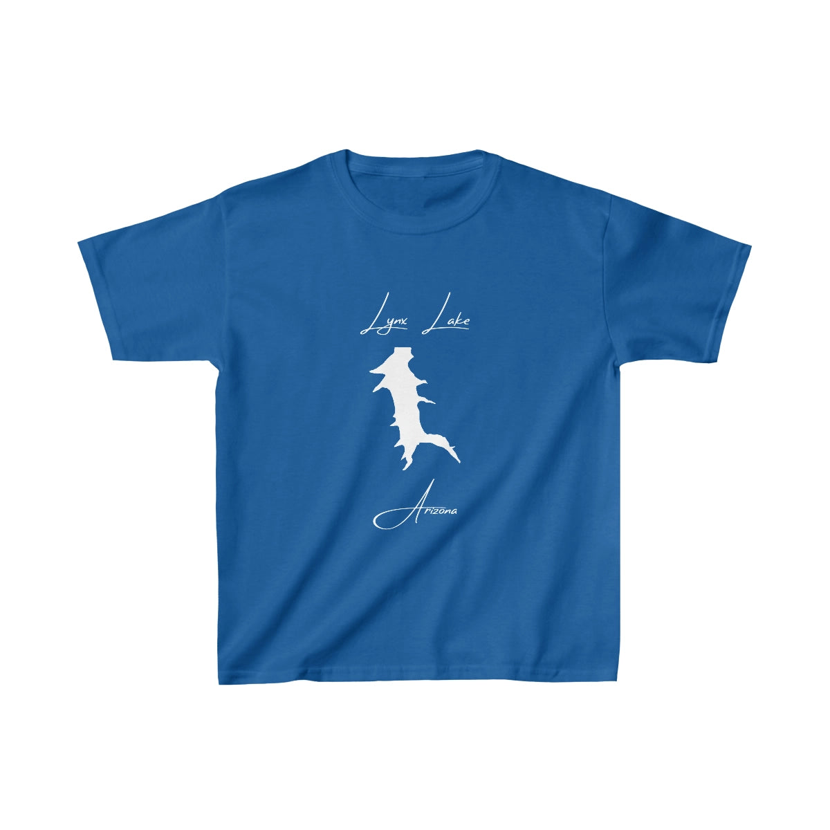 Arizona  Lynx  Lake  Youth  T-shirt  front  position  view  from  front  royal.webp