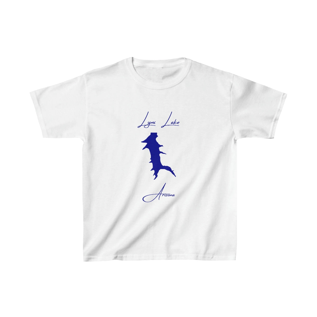Arizona  Lynx  Lake  Youth  T-shirt  front  position  view  from  front  white.webp