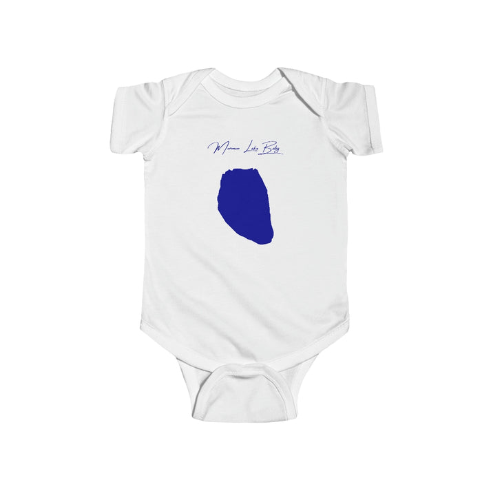 Arizona  Mormon  Lake  Onesie  front  position  view  from  front  white.webp