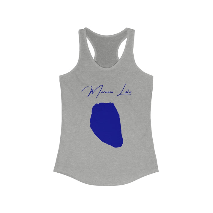 Arizona  Mormon  Lake  Racerback-Tank  front  position  view  from  front  heather  grey.webp