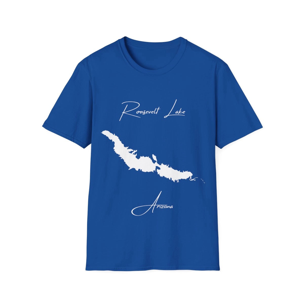 Arizona  Roosevelt  Lake  T-shirt  front  position  view  from  front  royal.webp