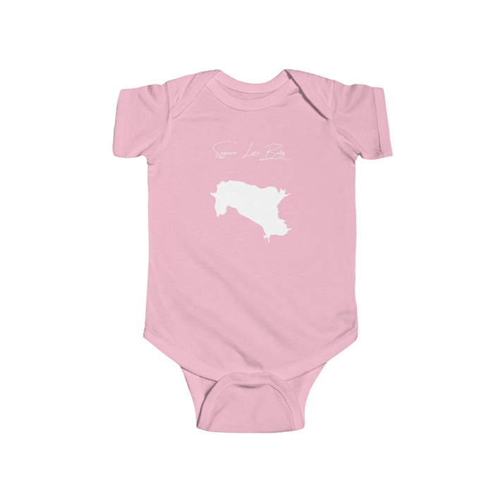 Arizona  Saguaro  Lake  Onesie  front  position  view  from  front  pink.webp