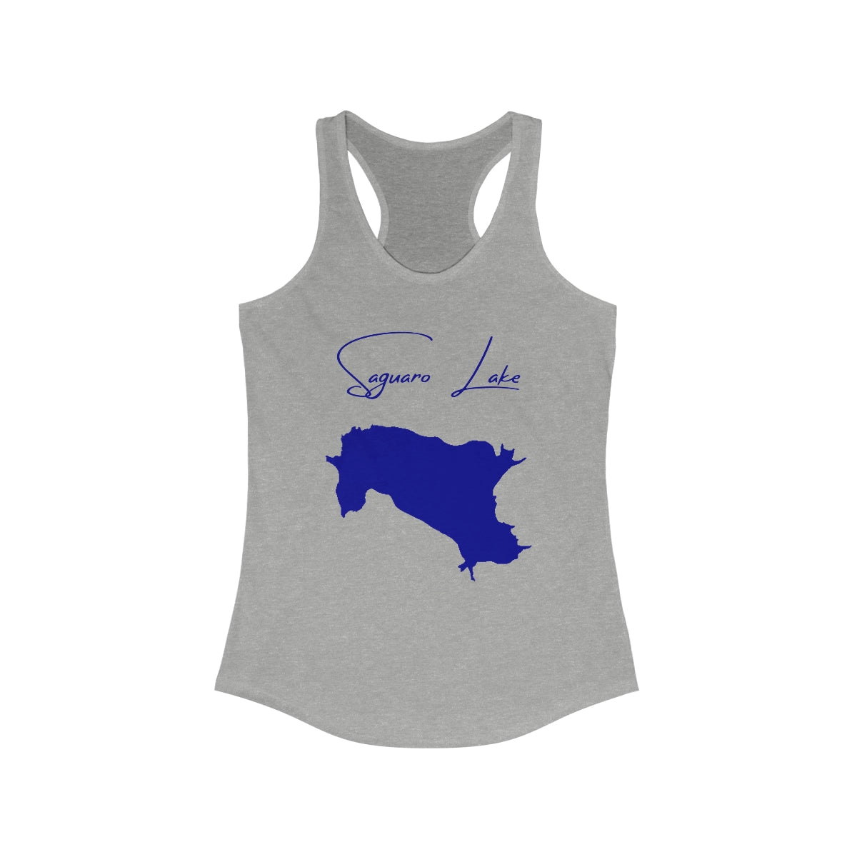 Arizona  Saguaro  Lake  Racerback-Tank  front  position  view  from  front  heather  grey.webp