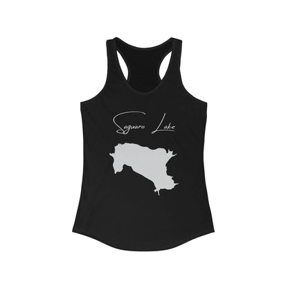 Arizona  Saguaro  Lake  Racerback-Tank  front  position  view  from  front  solid  black.webp