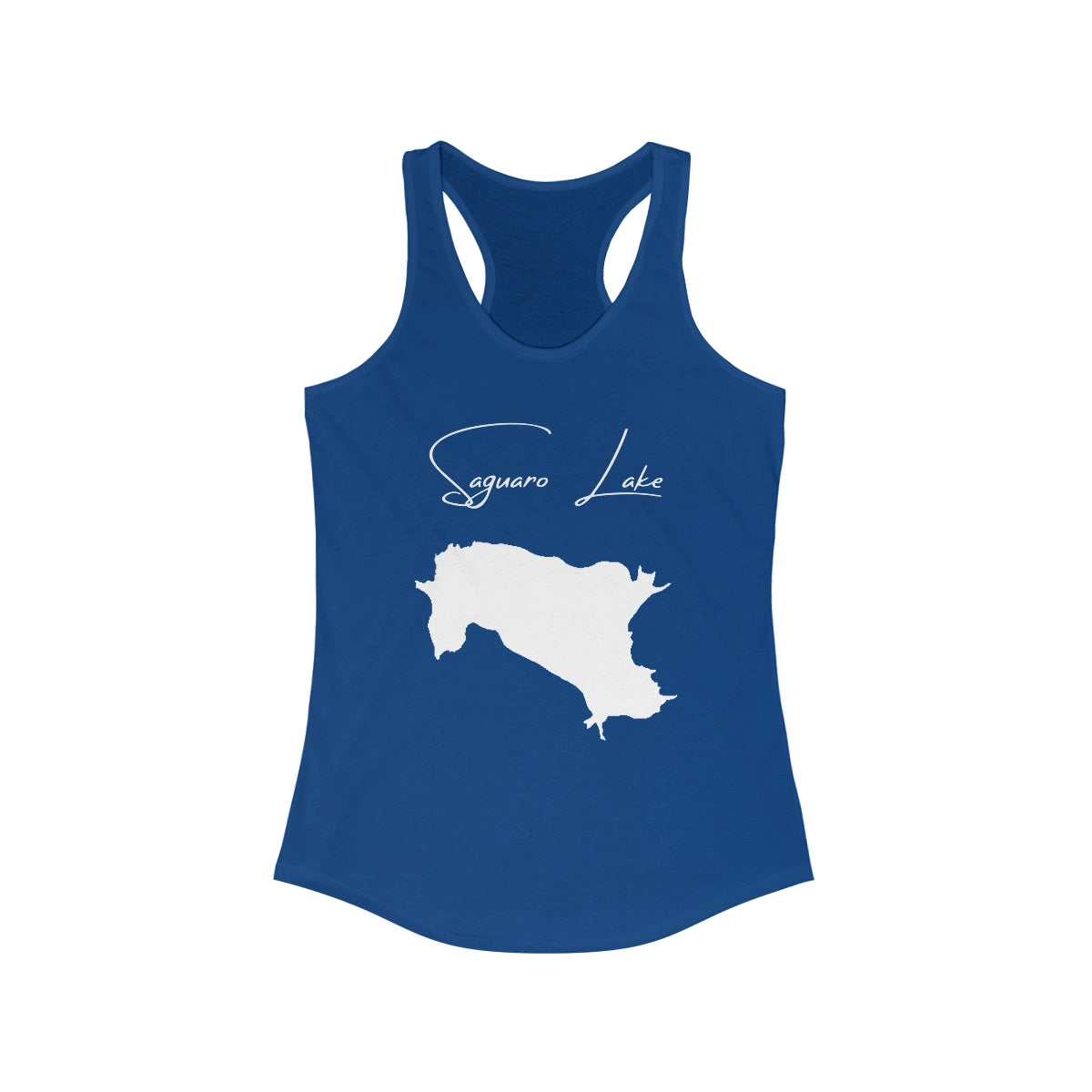 Arizona  Saguaro  Lake  Racerback-Tank  front  position  view  from  front  solid  royal.webp