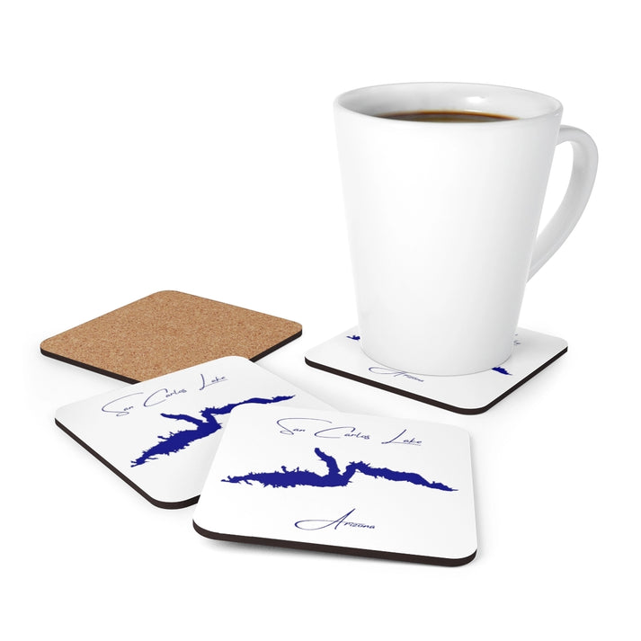 Arizona  San  Carlos  Lake  Coaster  Set  front  position  view  from  context-1  3.75  x  3.75.webp