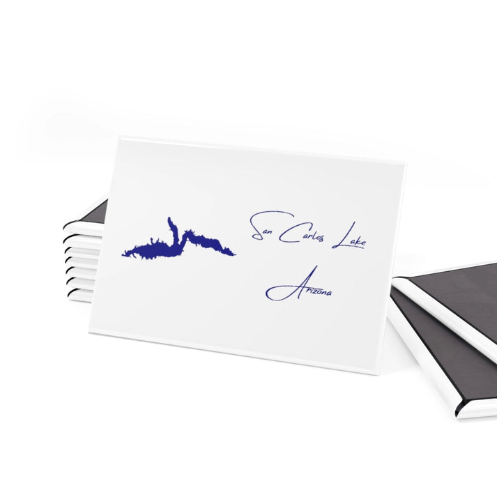 Arizona  San  Carlos  Lake  Magnet  front  position  view  from  set  2  x  3.webp