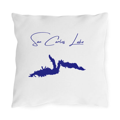 Arizona  San  Carlos  Lake  Outdoor  Pillow  front  position  view  from  front  16  x  16.webp