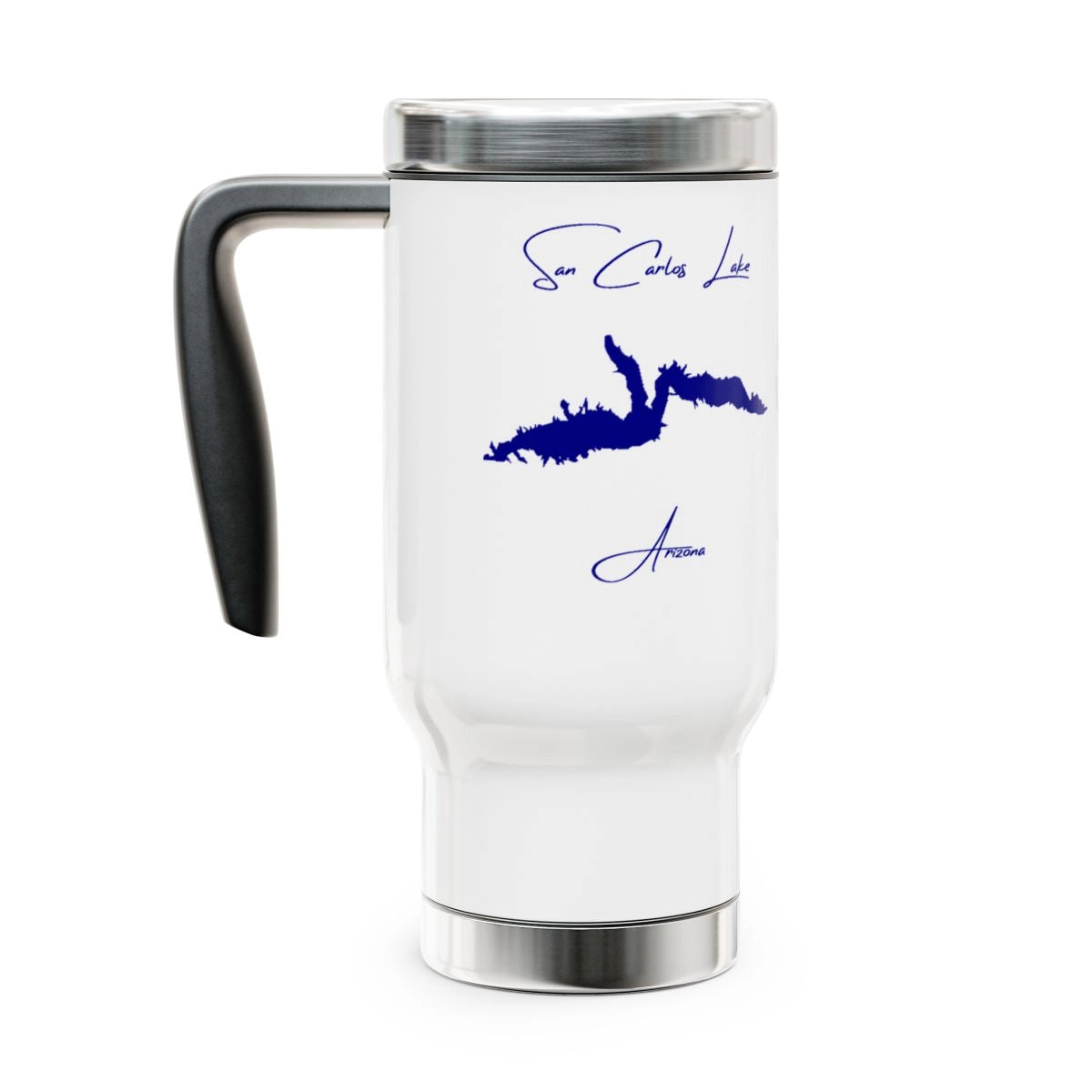 Arizona  San  Carlos  Lake  Travel  Mug  other  position  view  from  left  14oz.webp