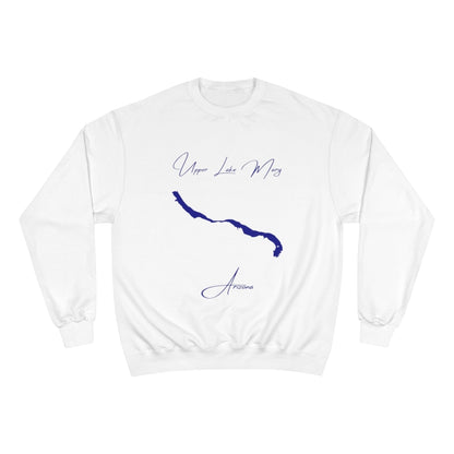 Arizona  Upper  Lake  Mary  Sweatshirt  front  position  view  from  front  white.webp