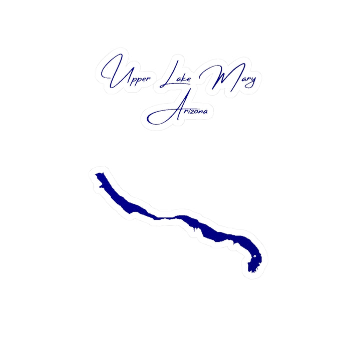 Arizona  Upper  Lake  Mary  Vinyl  Decal  other  position  view  from  front  4  x  6.webp