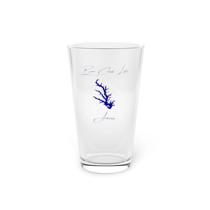 Arkansas  Bear  Creek  Lake  16oz  Pint  Glass  front  position  view  from  front  16oz.webp