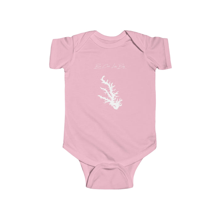 Arkansas  Bear  Creek  Lake  Onesie  front  position  view  from  front  pink.webp